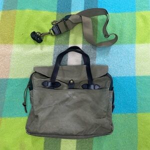 Filson Genuine Rugged Twill Original Briefcase Small Size Messenger Bag